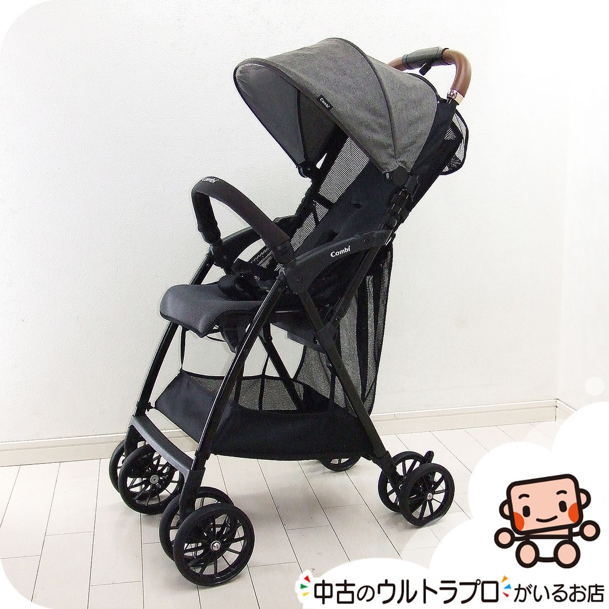 美品 ベビーカー コンビ Acbee plus AN アクビィcombi 7カ月から3歳 