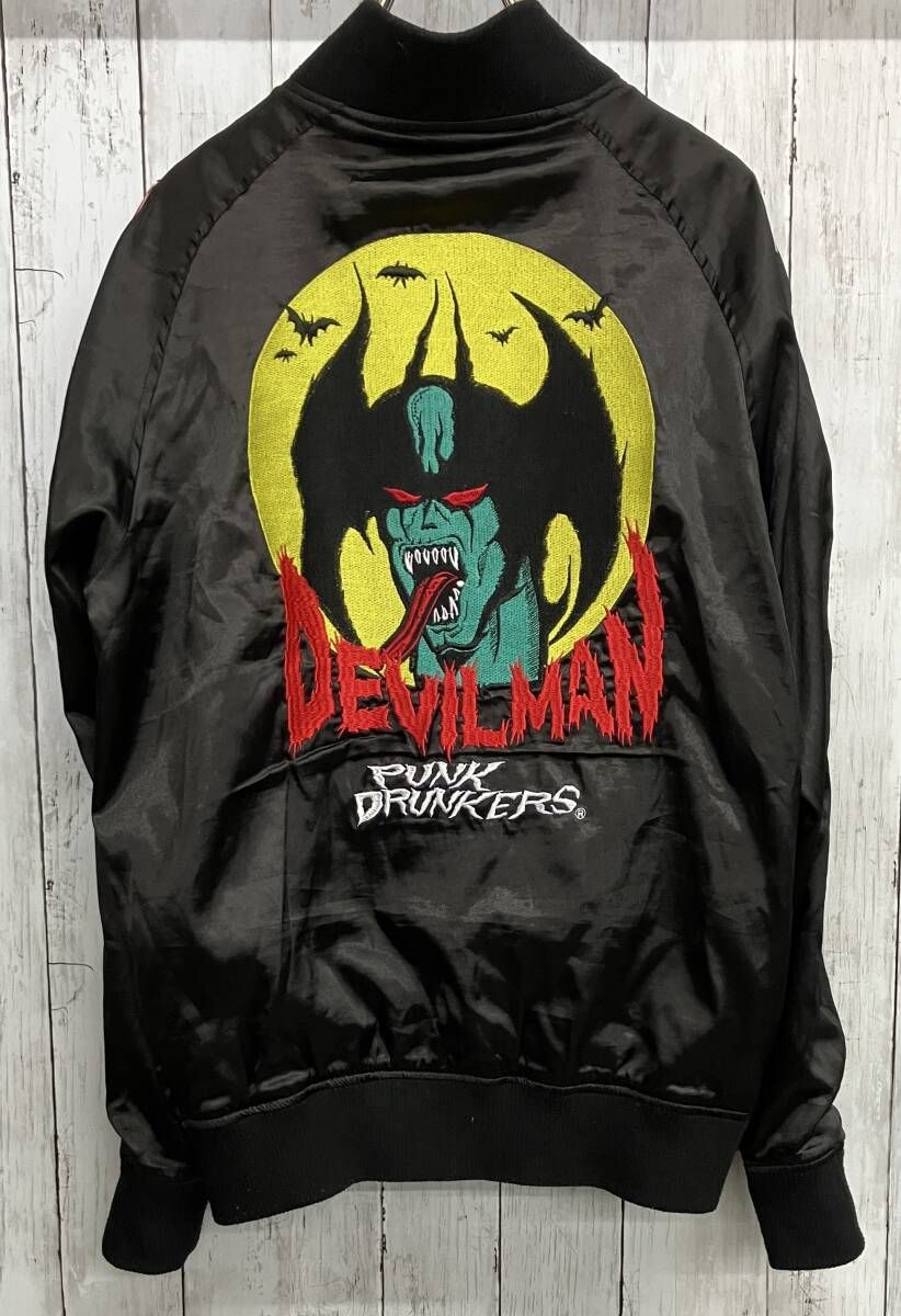 PUNK DRUNKERS × DEVILMAN スカジャン パンクドランカーズ デビルマン