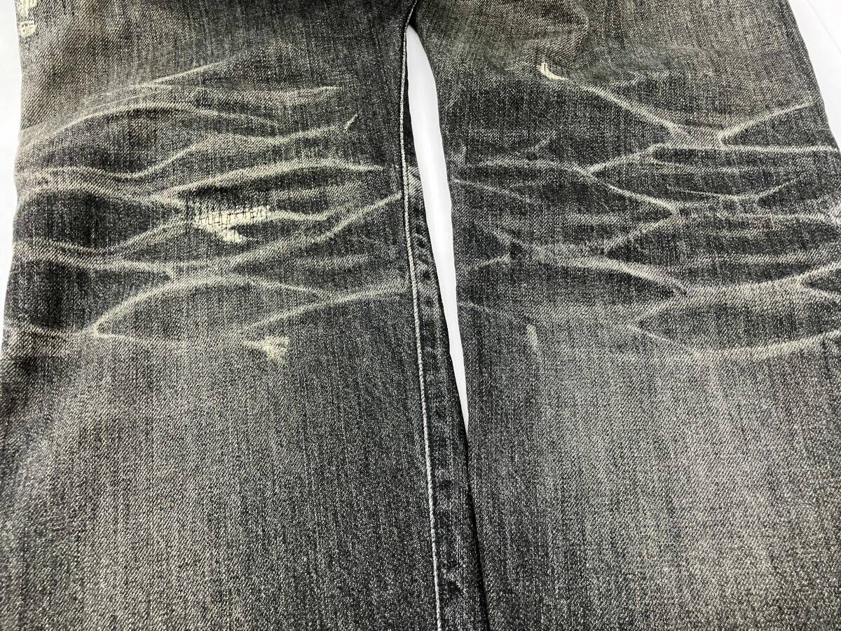 メンズ SEQUEL × FRAGMENT DESIGN DAMEGE DENIM PANTS シークエル