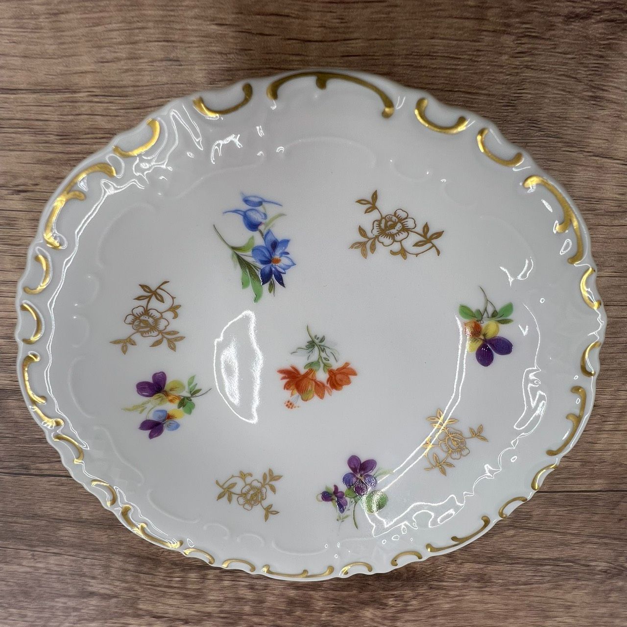 Reichenbach ライフェンバッハ 小皿 豆皿 金彩 陶器 - メルカリ