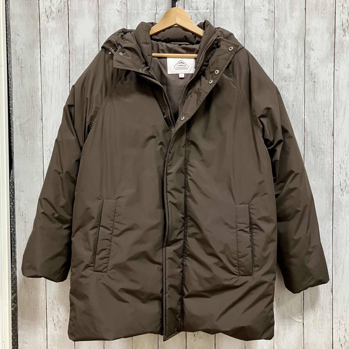 PVRENEX /ダウンジャケット/SPARK /HMSO18/ダークブラウン　ビレネックス　スパーク　 S