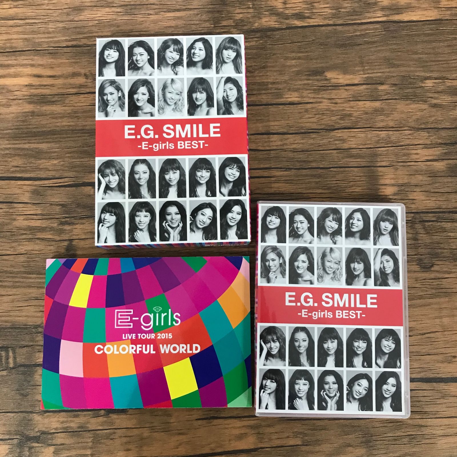 5DISCS 2CD＋3DVD】E.G.SMILE -E-girls BEST-/【アーティスト】E-girls