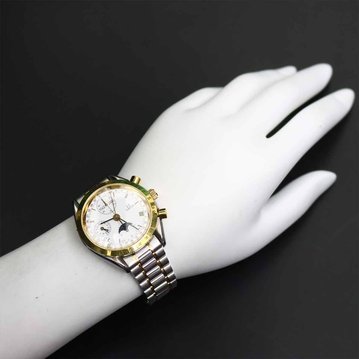 オメガ OMEGA スピードマスター 3336 20 クロノグラフ ムーンフェイズ