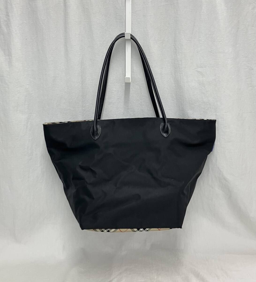 Burberrys Blue label バーバリーズ ブルーレーベル 舟型 トートバッグ