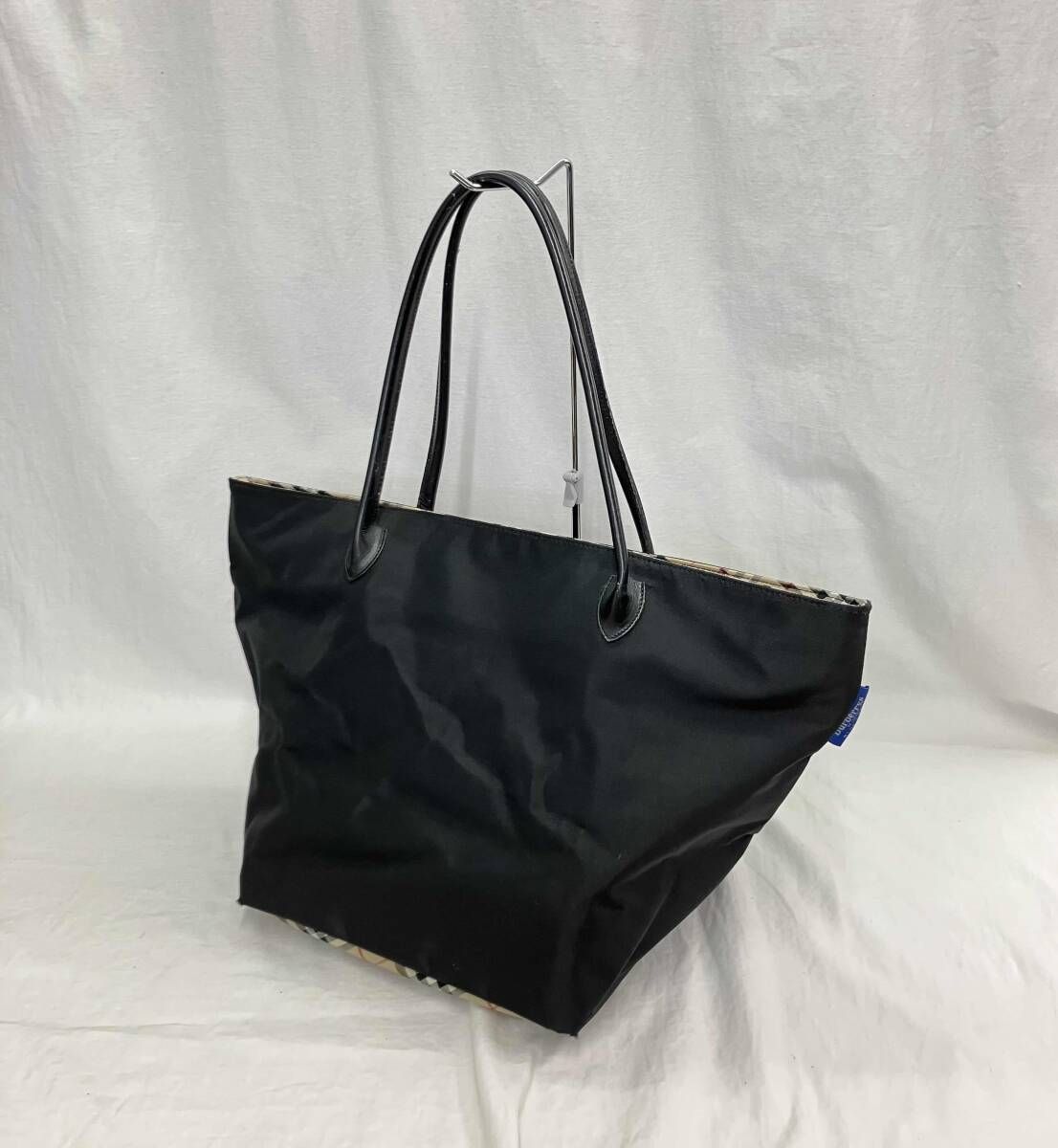 Burberrys Blue label バーバリーズ ブルーレーベル 舟型 トートバッグ