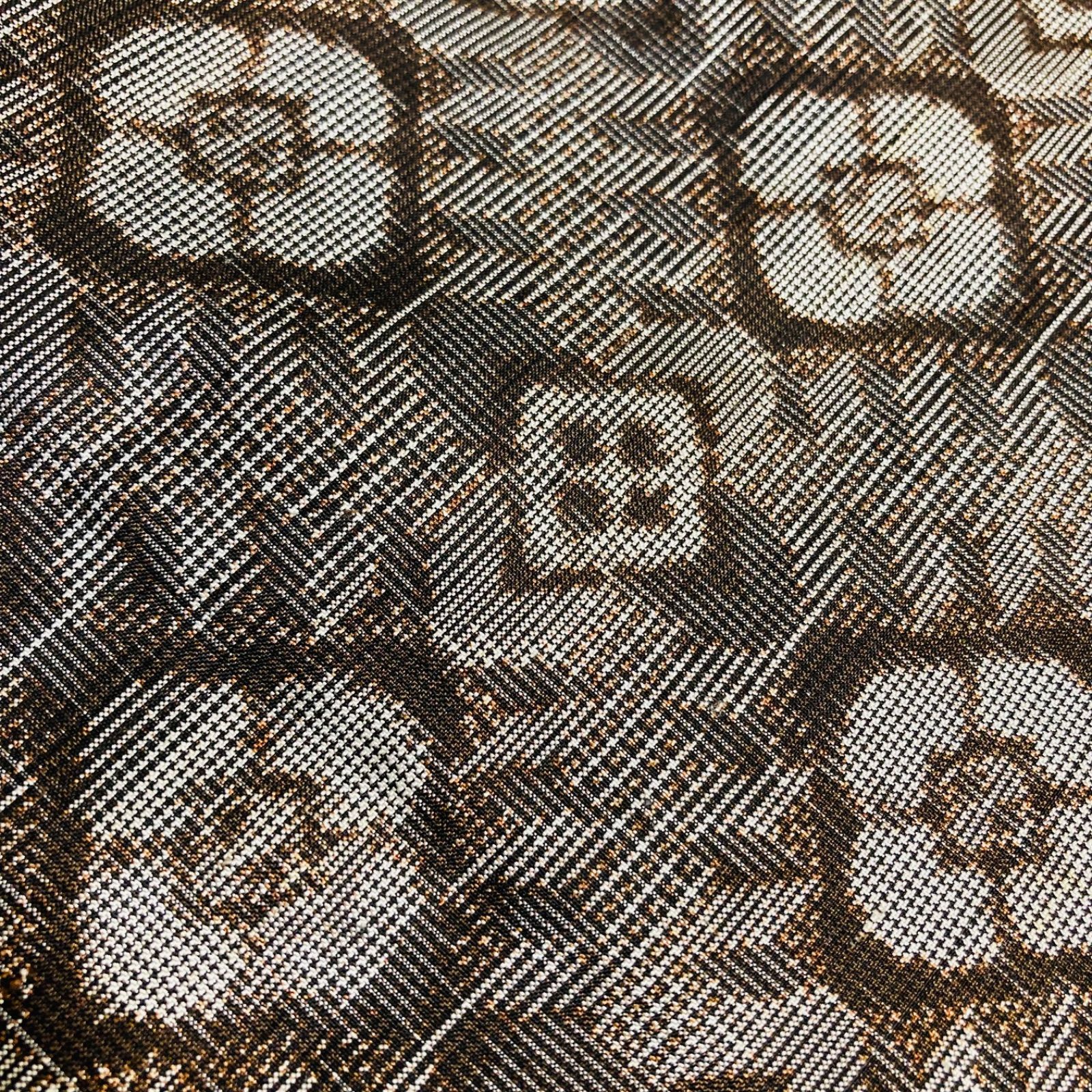 着物と帯オレンジ y406◾️アンティーク時代大島紬着物類15点◾️龍郷