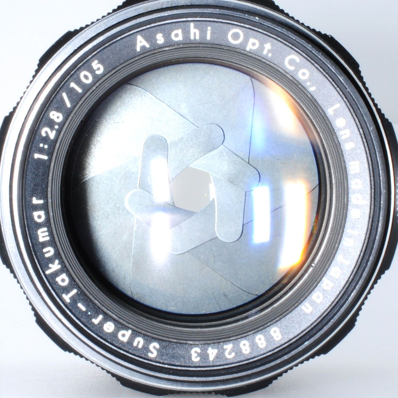 ペンタックス】PENTAX Super-Takumar 105mm F2.8 中望遠単焦点レンズ