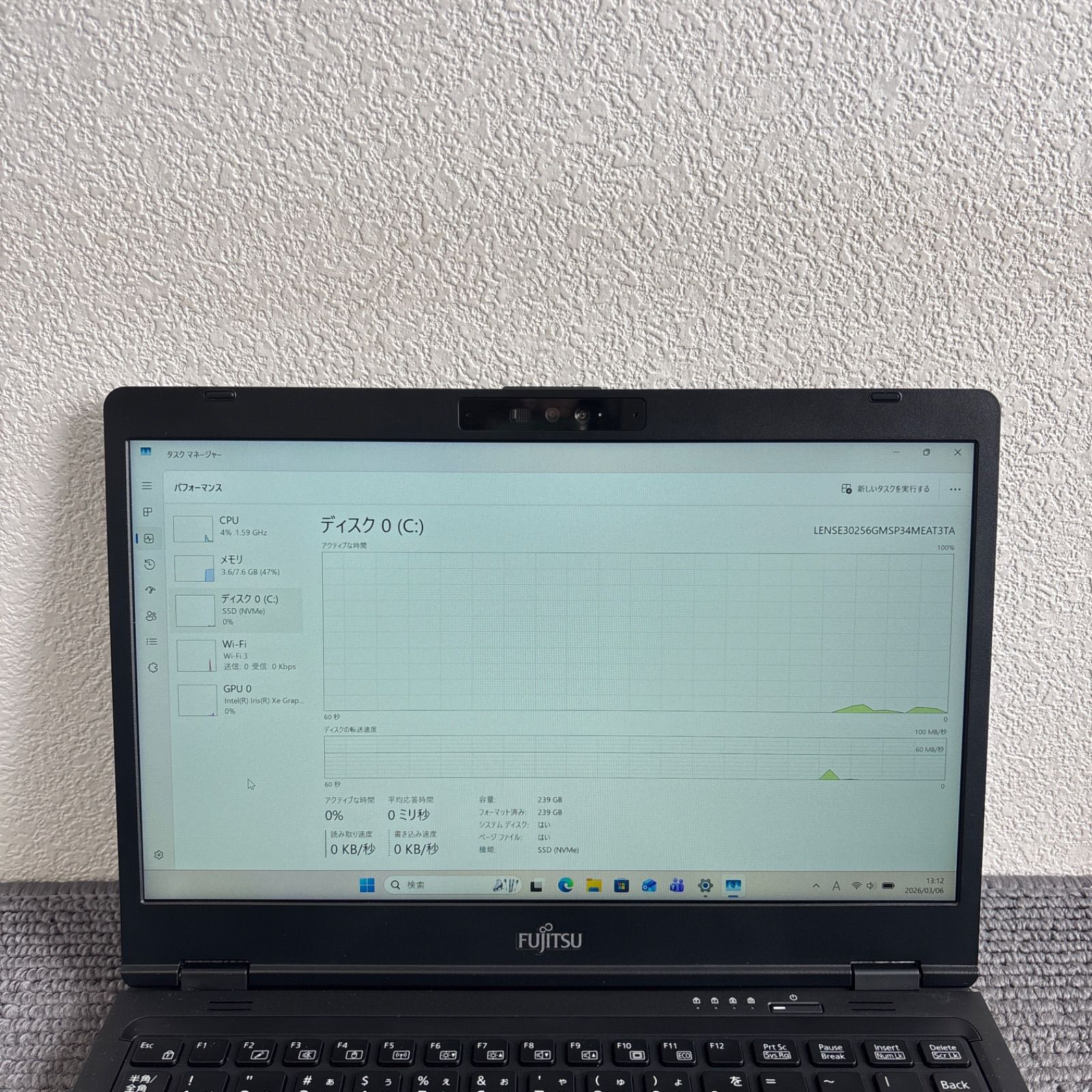 富士通 LIFEBOOK U7311/F i5 8GB 256GB Win11 顔認証 - メルカリ