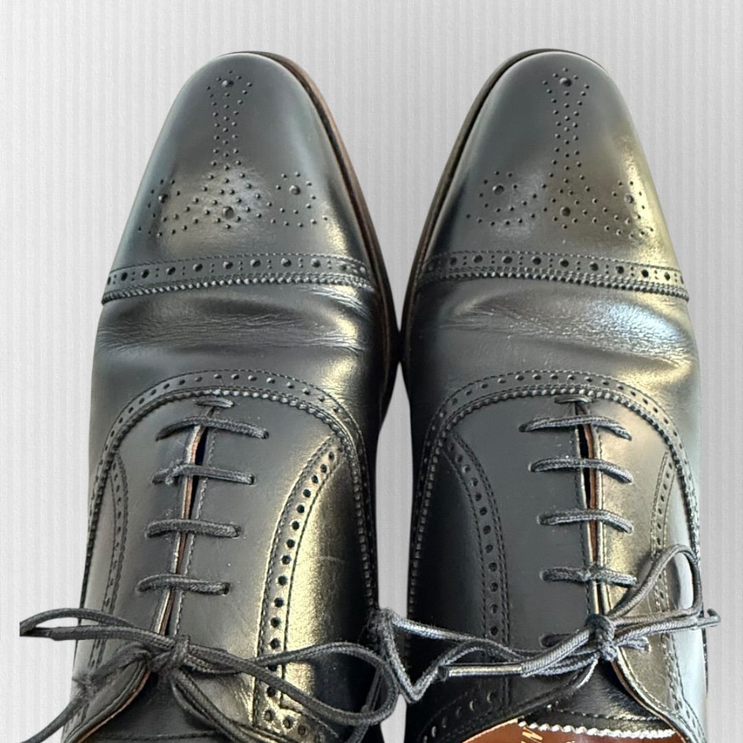 スコッチグレイン】匠シリーズ 25.5cm ブラック ビジネスシューズ 黒