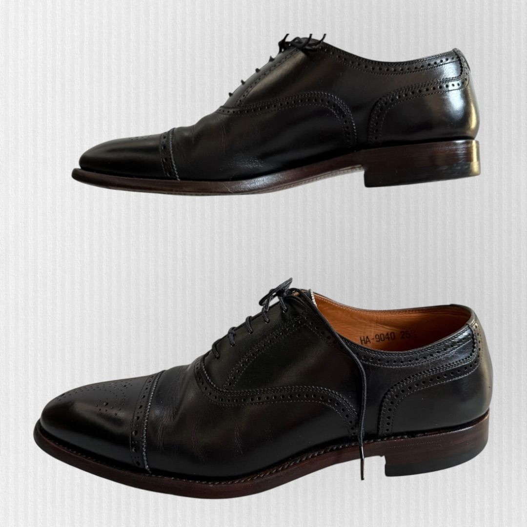 スコッチグレイン】匠シリーズ 25.5cm ブラック ビジネスシューズ 黒