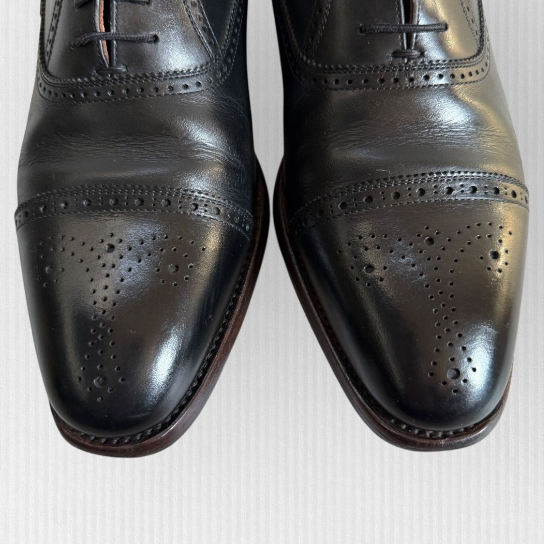 スコッチグレイン】匠シリーズ 25.5cm ブラック ビジネスシューズ 黒