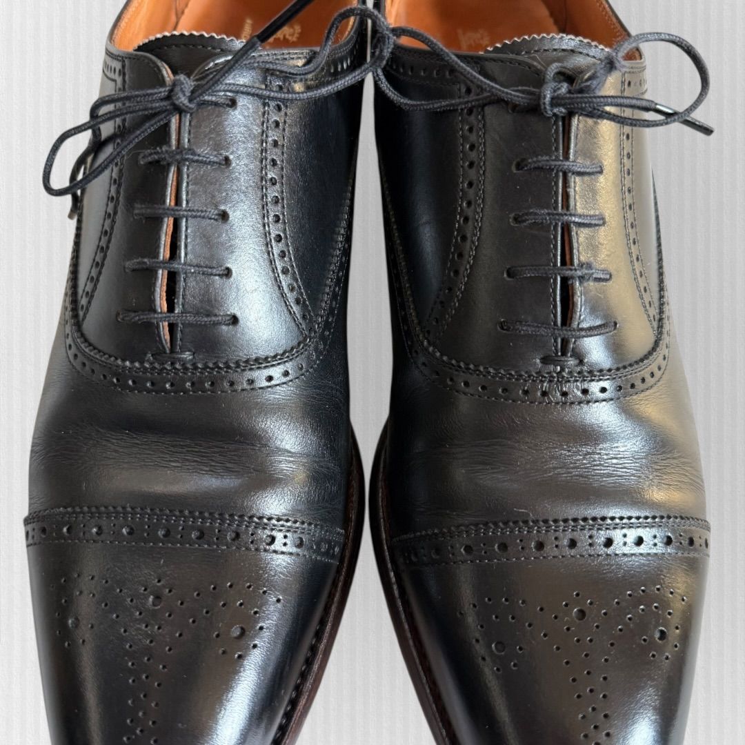 スコッチグレイン】匠シリーズ 25.5cm ブラック ビジネスシューズ 黒