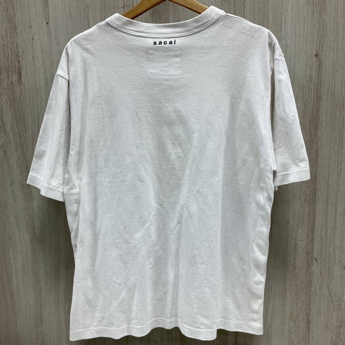 sacal/半袖Tシャツ/22AW Flower Embroidery T-Shirt /22-02868M 