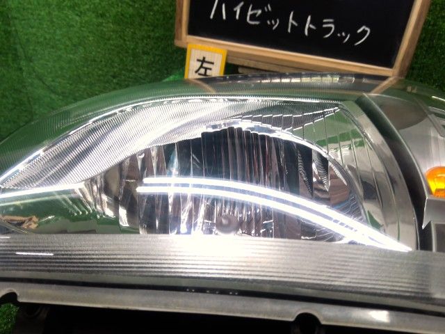 ハイゼット EBD-S500P 左 ヘッド ランプ ライト G55 W4567 中期 LED