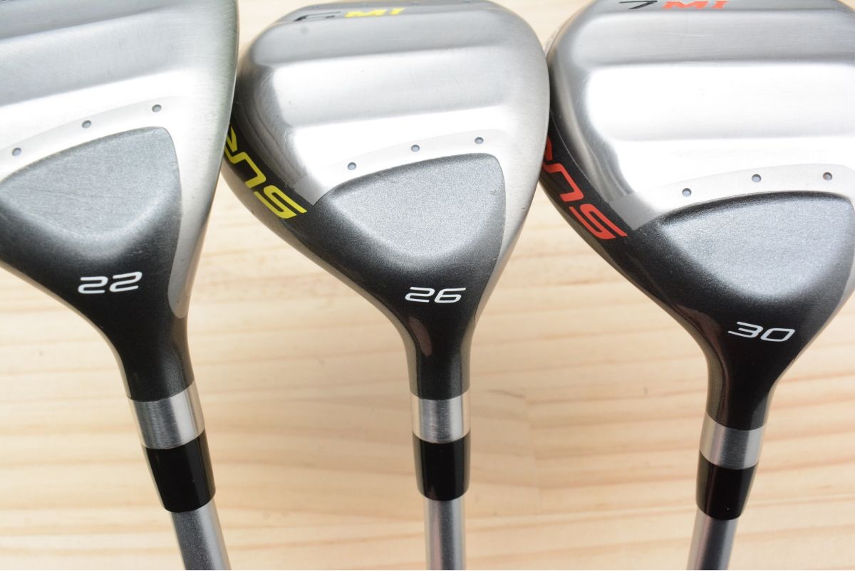 UT3本セット】ミズノ MIZUNO SURE DD 2.0 MI ユーティリティ 5U/6U/7U