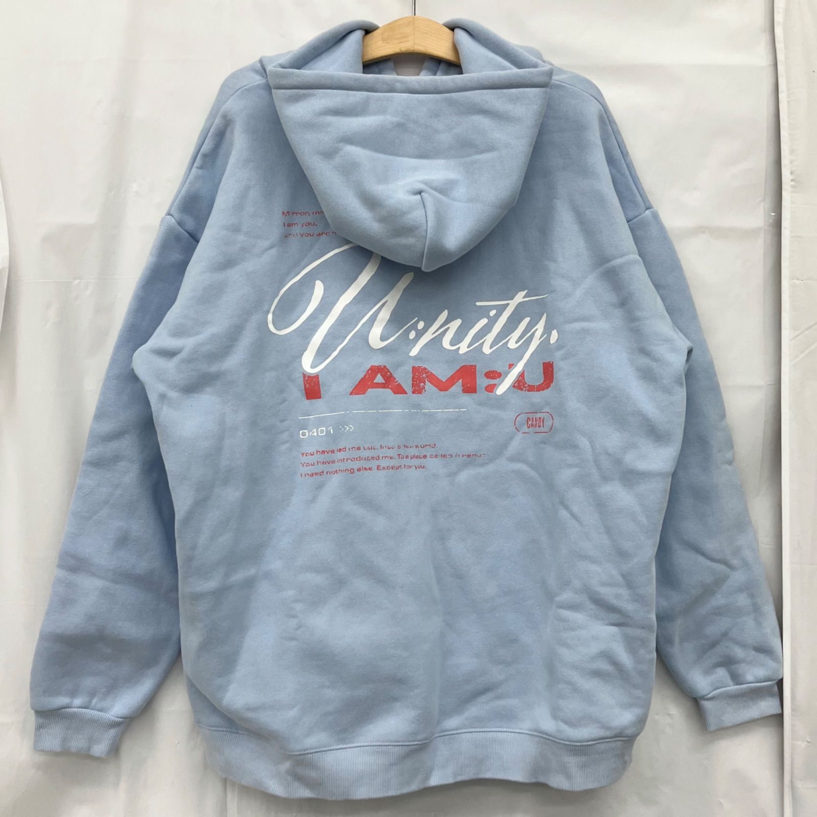 中島健人 I AM:Urs Hoodie light blue big NL3503 f116 - メルカリ