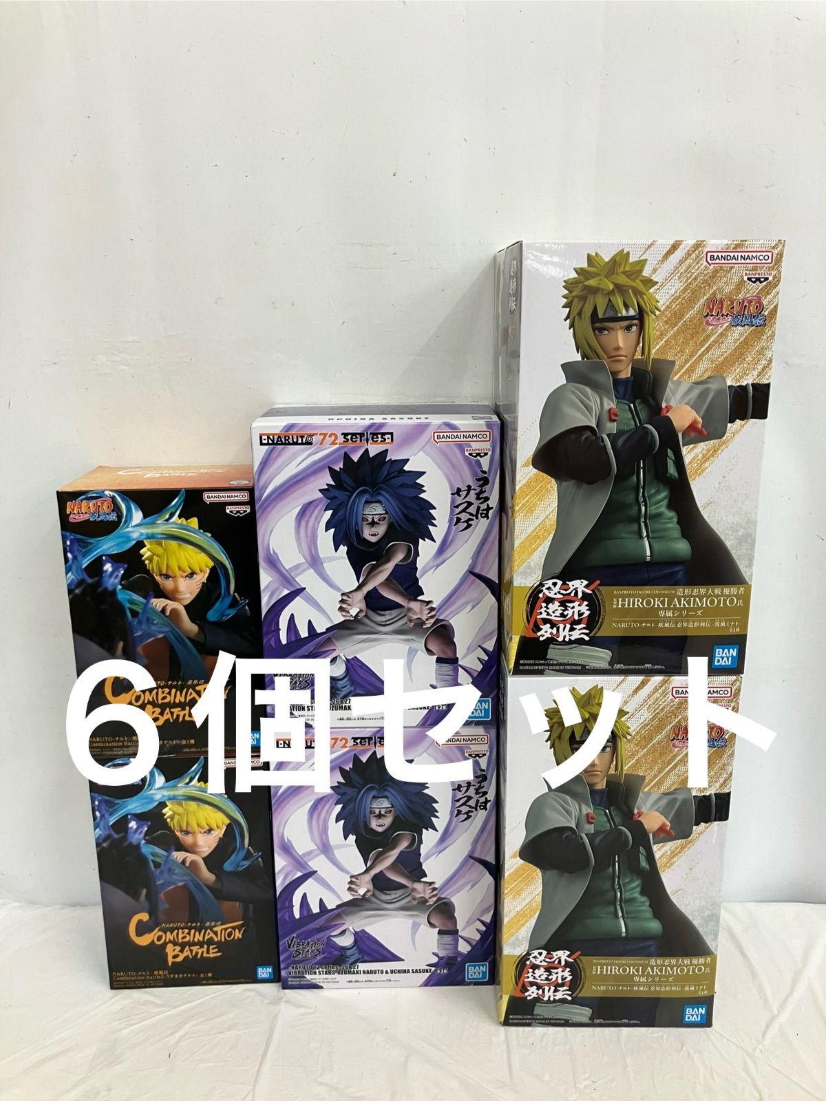 未開封 NARUTO ナルト 疾風伝 フィギュア 6個 LF3239 f101 - メルカリ