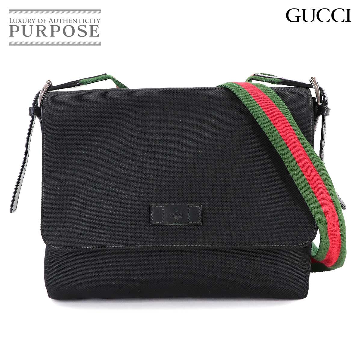 グッチ GUCCI シェリーライン メッセンジャー ショルダー バッグ