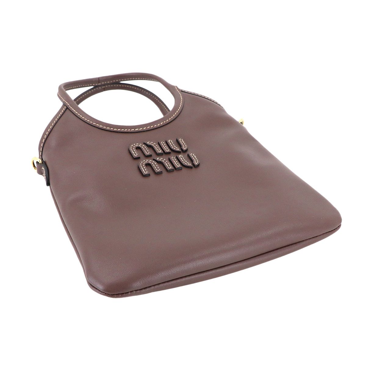 未使用 展示品 ミュウミュウ MIUMIU アイビー 2way ハンド ショルダー 