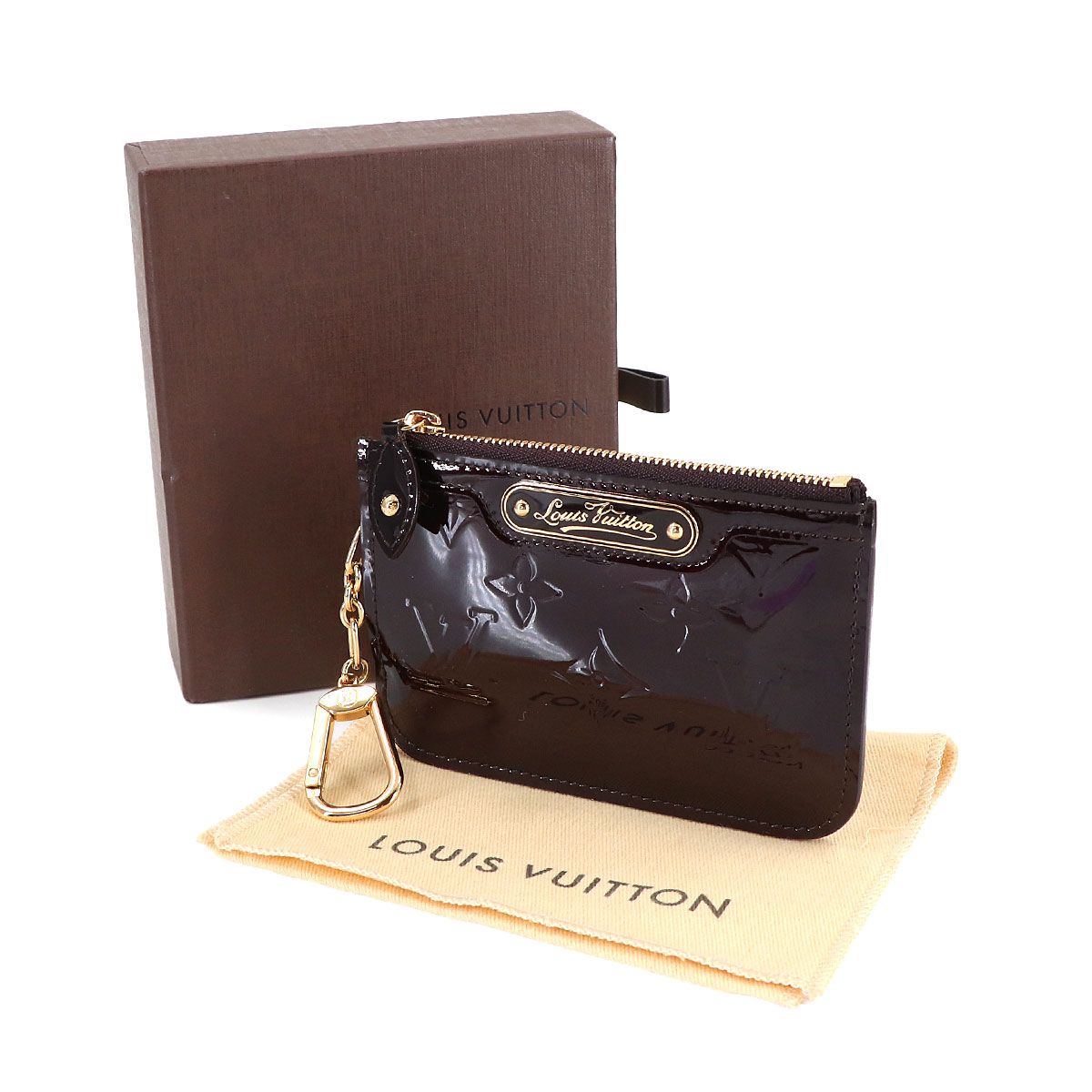 未使用 展示品 ルイ ヴィトン LOUIS VUITTON モノグラム ヴェルニ
