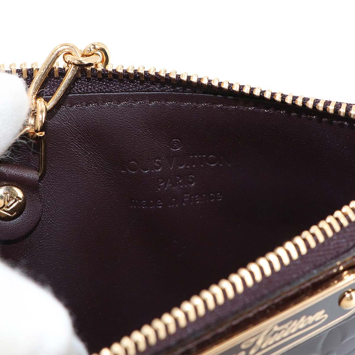 未使用 展示品 ルイ ヴィトン LOUIS VUITTON モノグラム ヴェルニ 