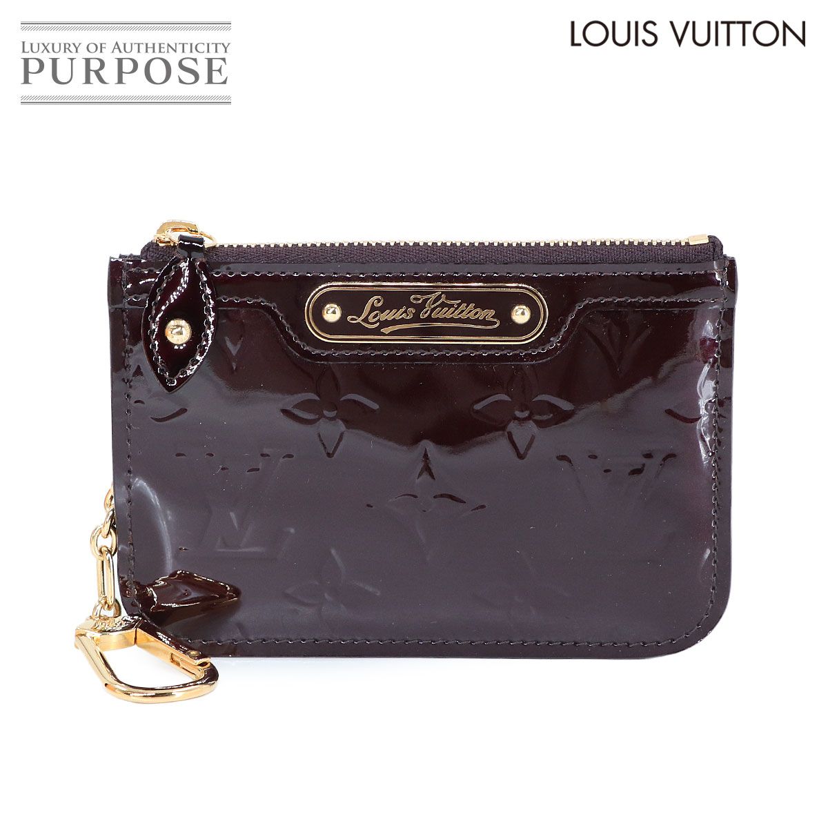 未使用 展示品 ルイ ヴィトン LOUIS VUITTON モノグラム ヴェルニ