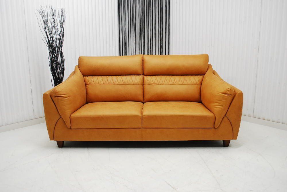 ３人掛けソファ キャメル