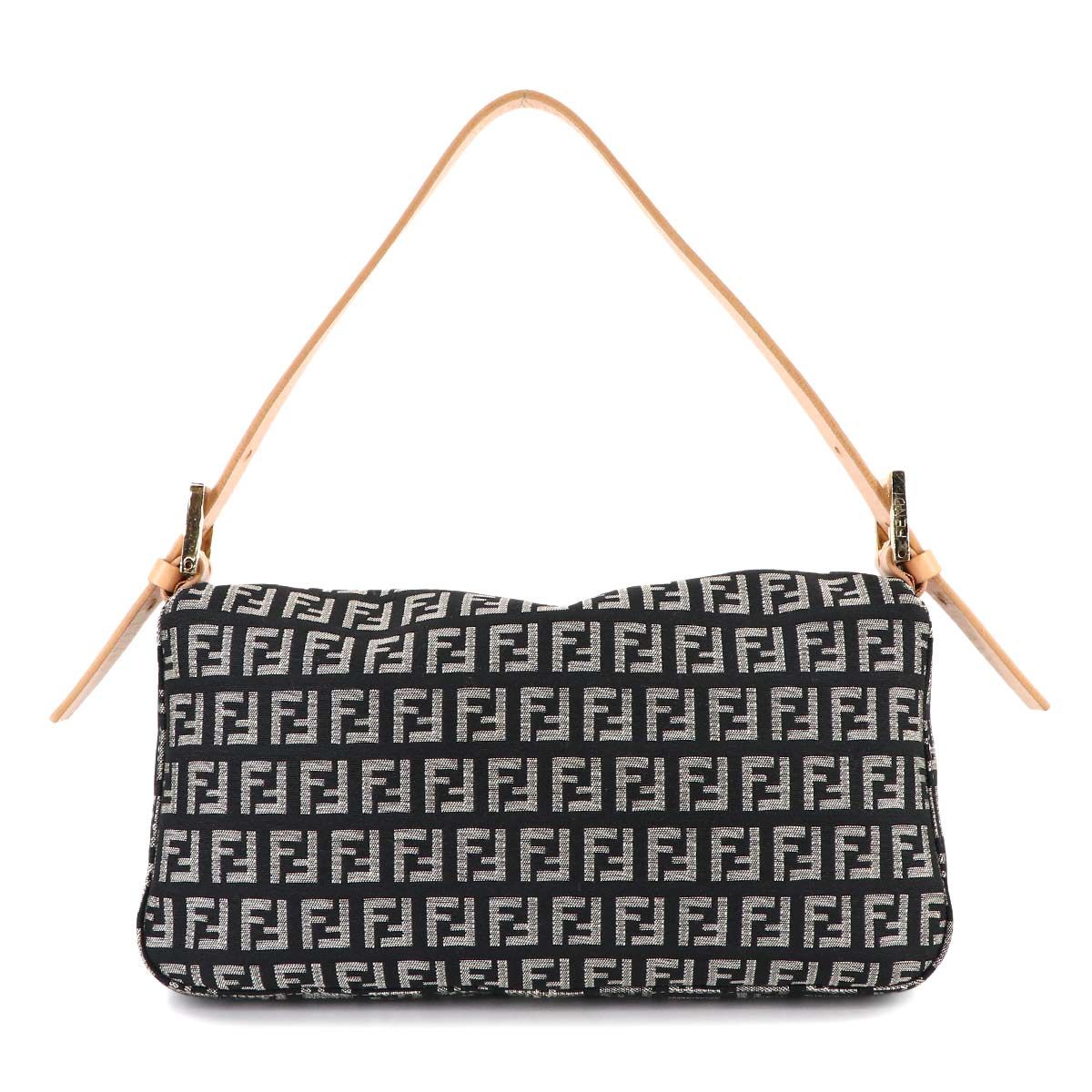 新品同様 フェンディ FENDI ズッキーノ マンマバケット ショルダー