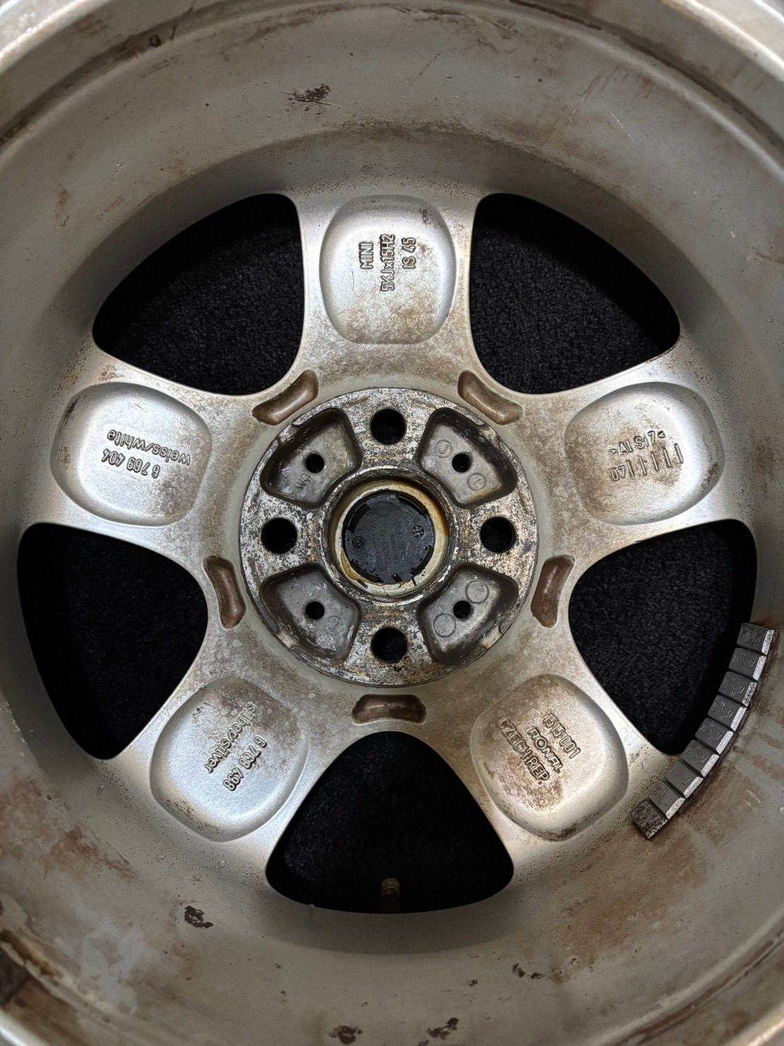 ☆175/65R15 DUNLOP/ENASAVE EC204 19年製 MINI R56 ミニクーパー 純正