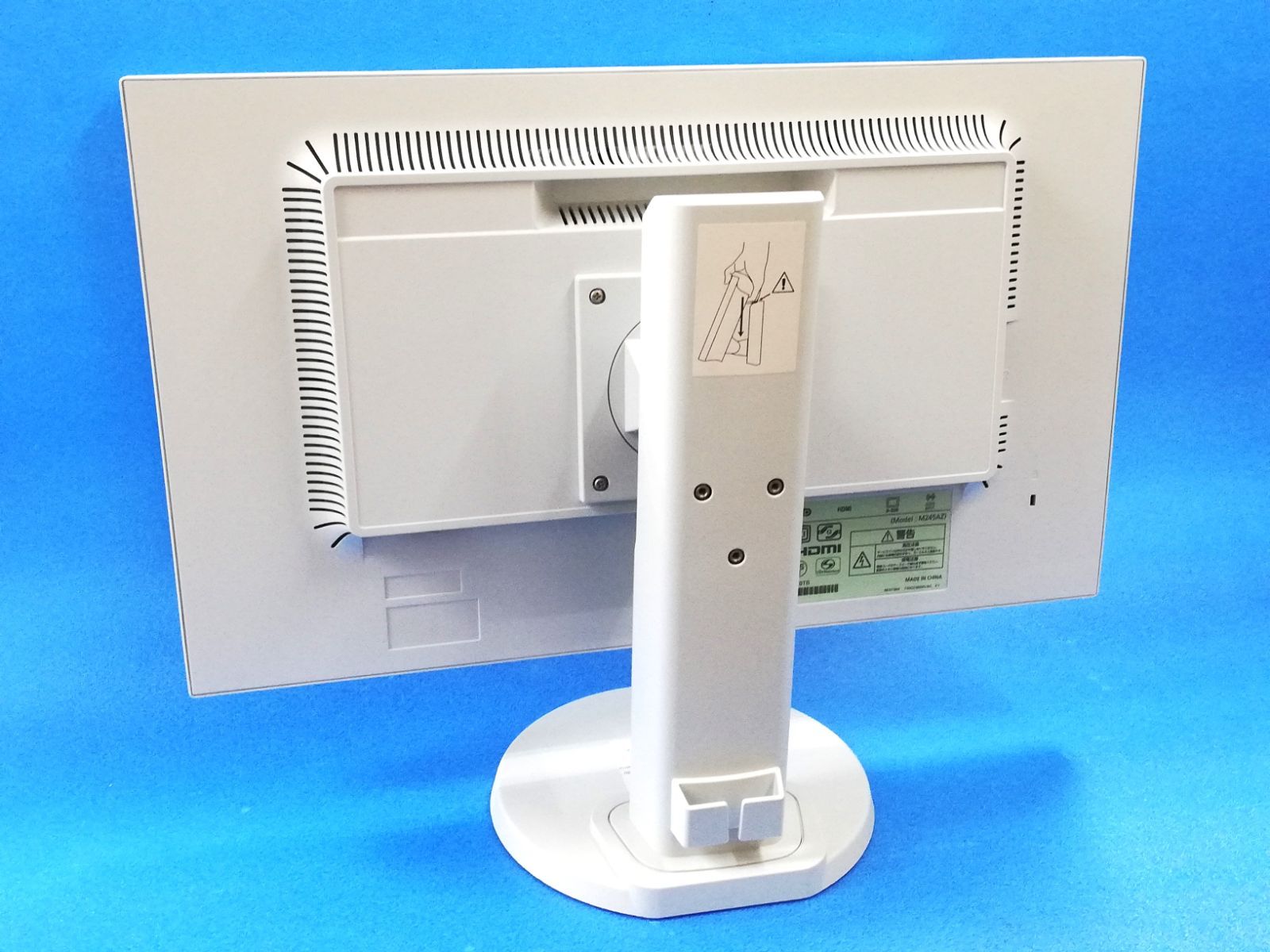 美品】NEC 23.8型 フルHD IPS液晶 モニター DisplayPort付属 - メルカリ