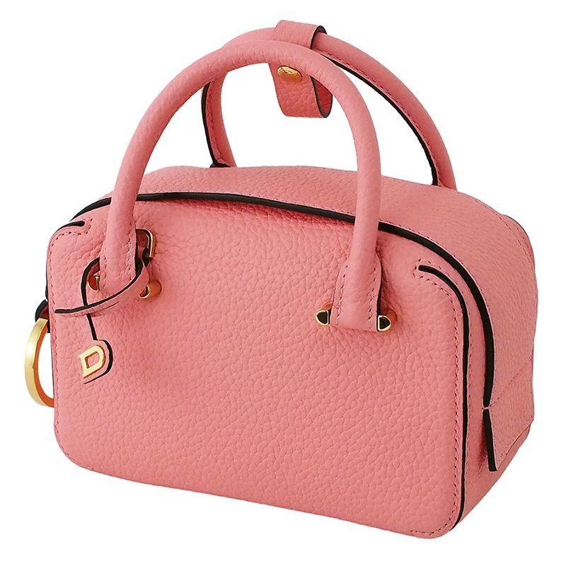 デルヴォー DELVAUX クールボックス ナノ 2WAYバッグ ピンク 未使用品