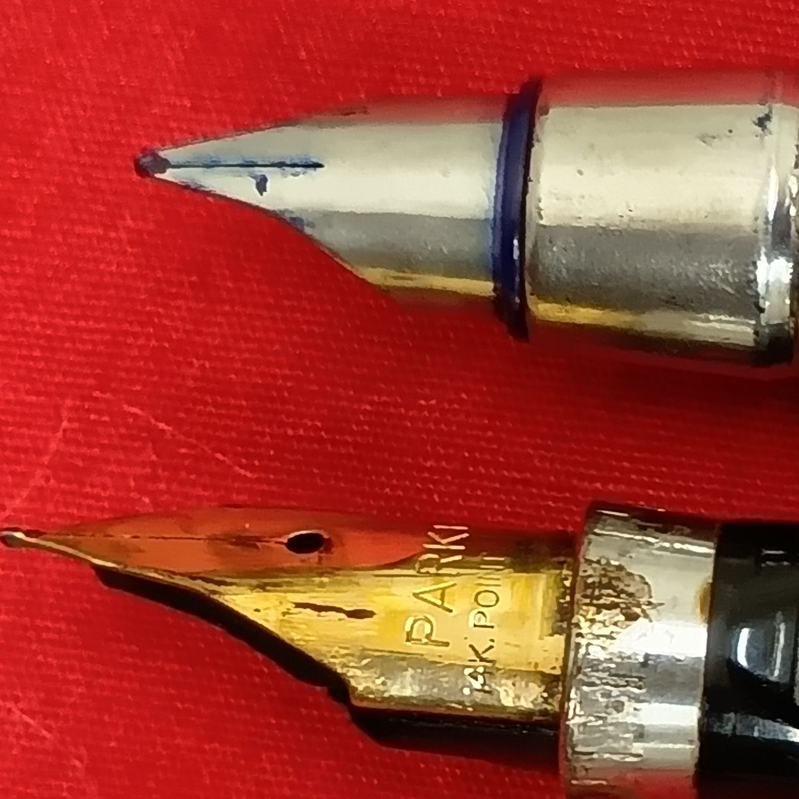 PARKER 万年筆 14K スターリングシルバー パーカー75 - メルカリ