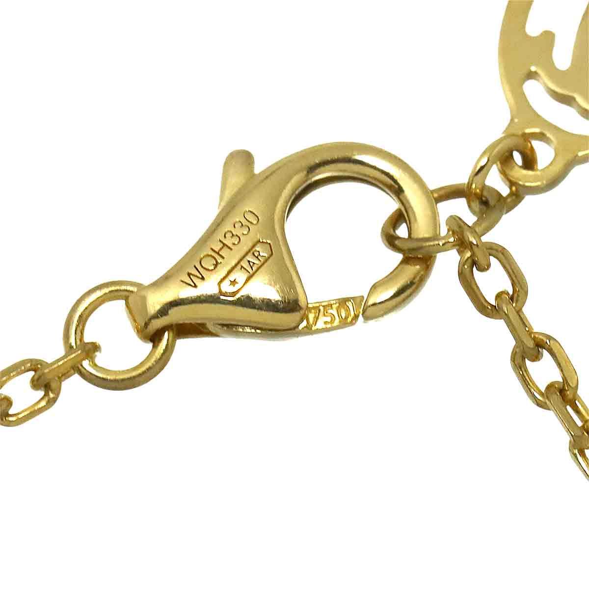 カルティエ Cartier ダムール ブレスレット スモール SM 18cm ダイヤ 