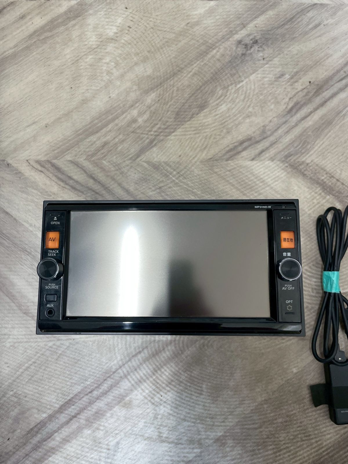 ジャンク品】日産純正ナビ MP315D-W - メルカリ