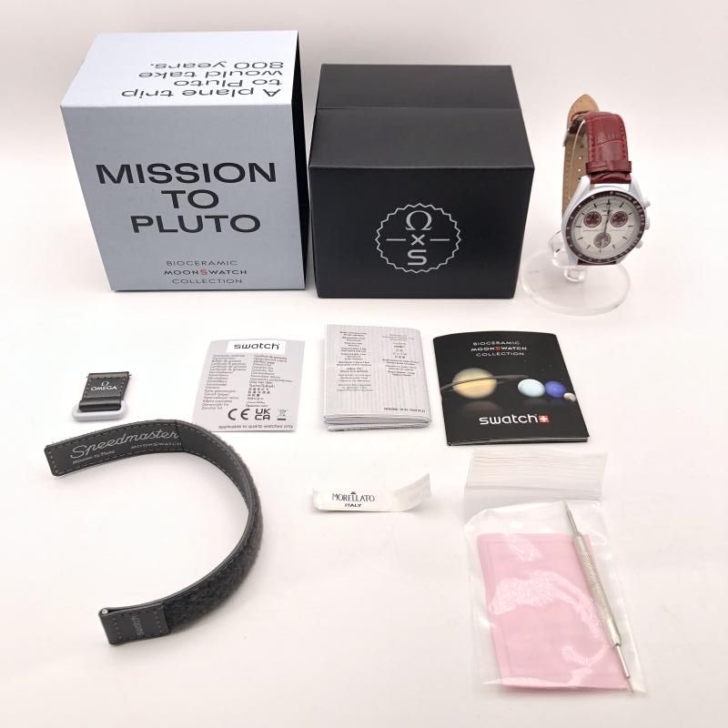 中古】OMEGA × Swatch MISSION ON PLUTO オメガ スウォッチ[17] - メルカリ