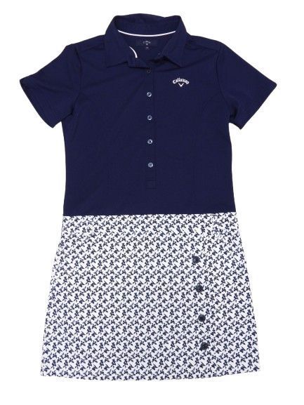 キャロウェイ ワンピース ゴルフウェア サイズM ネイビー Callaway