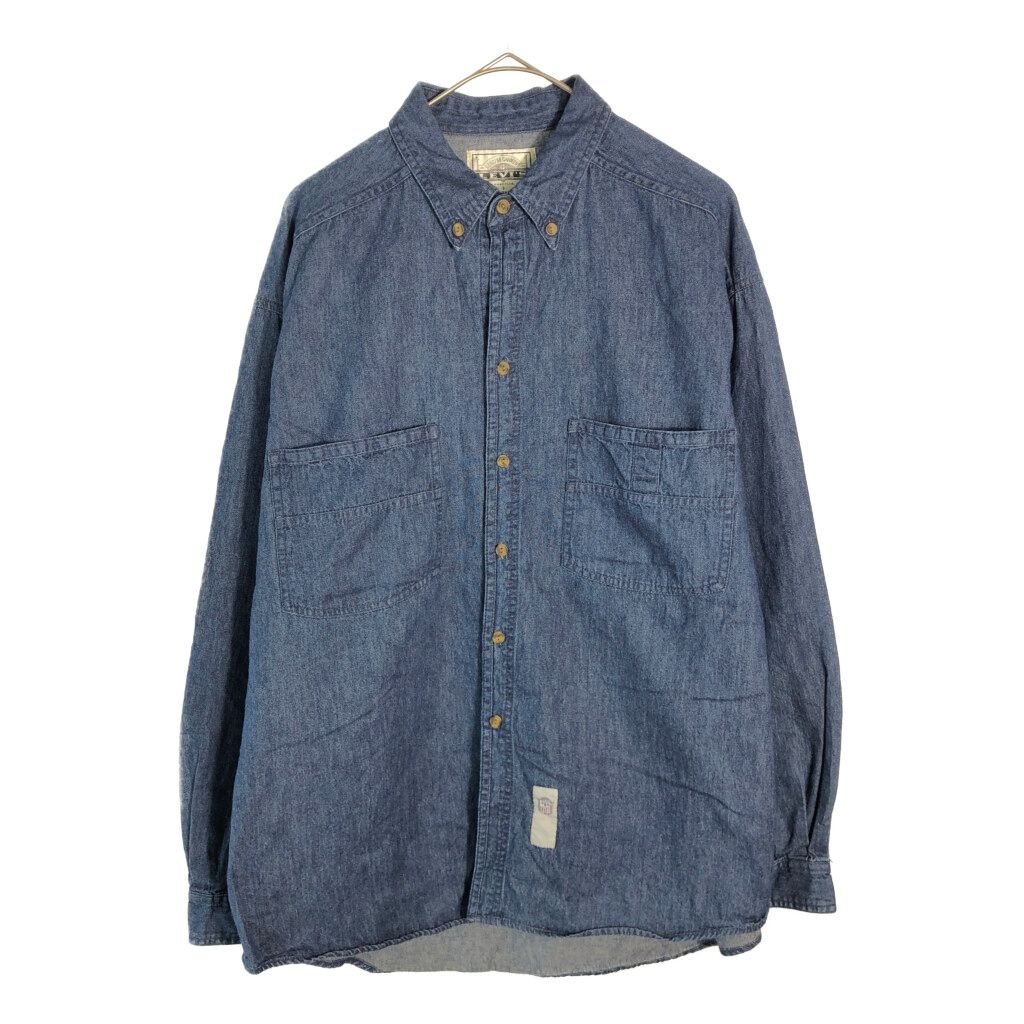 90年代 Levi's リーバイス デニムシャツ インディゴブルー(メンズ L