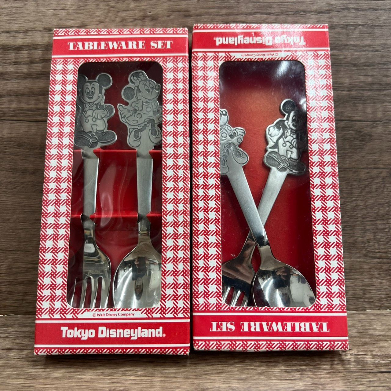 東京ディズニーランド ミッキー&ミニー カトラリー スプーン フォーク