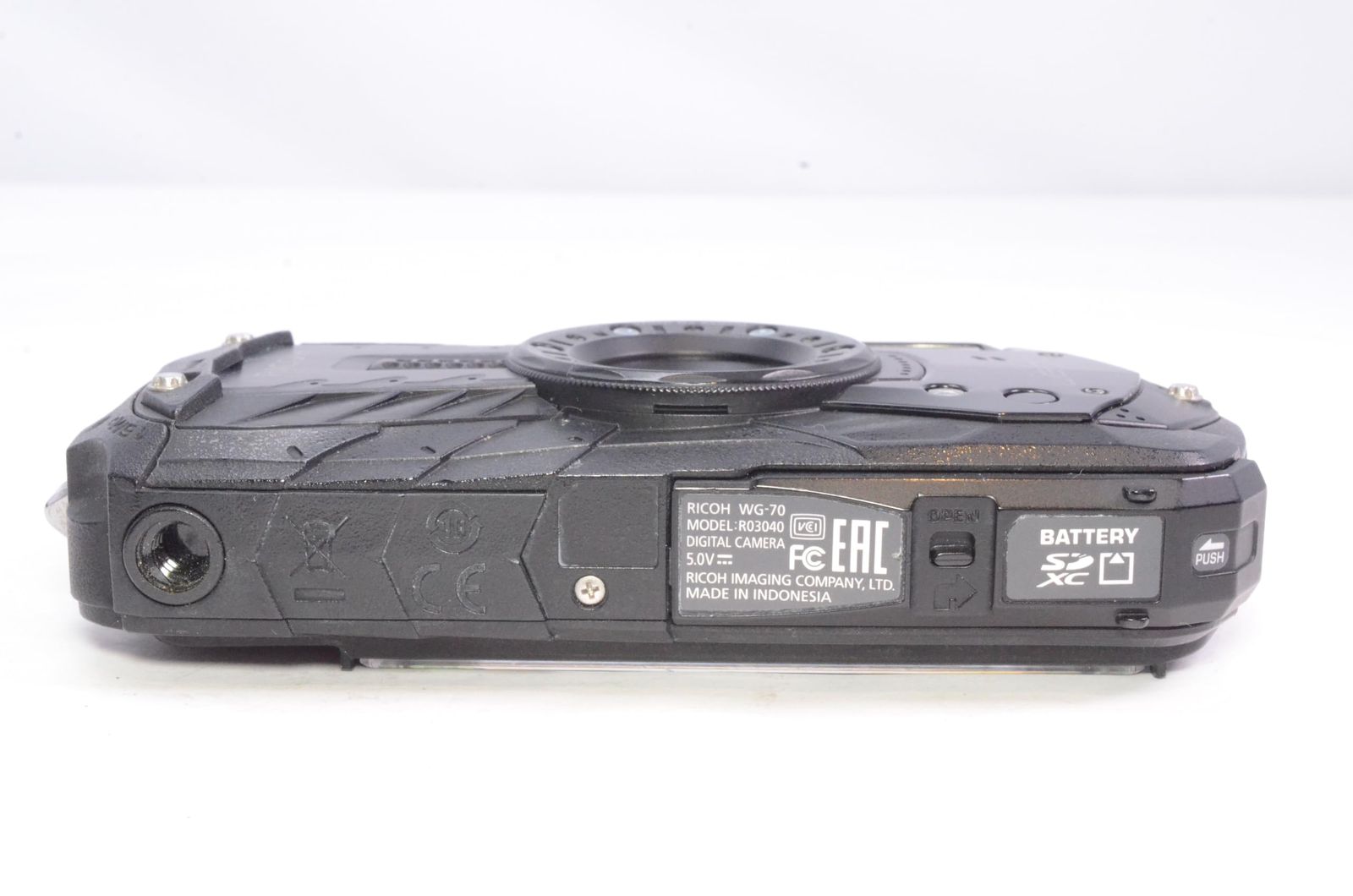 16GBのSDカード付き良品】RICOH リコー WG-70 ブラック - メルカリ