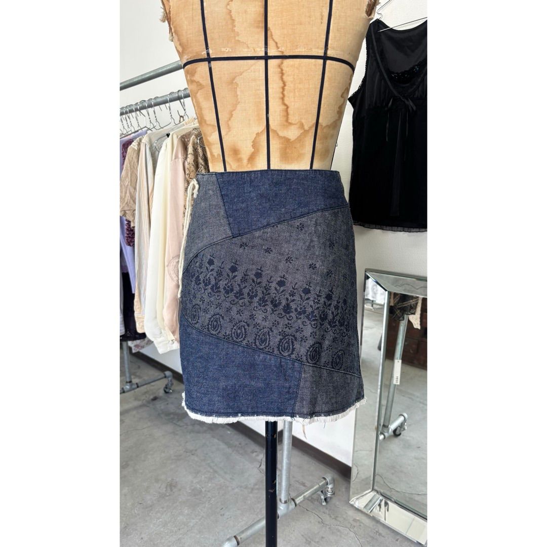 Burberry BLUE LABEL / skirt デニムスカート #a12 バーバリーブルー