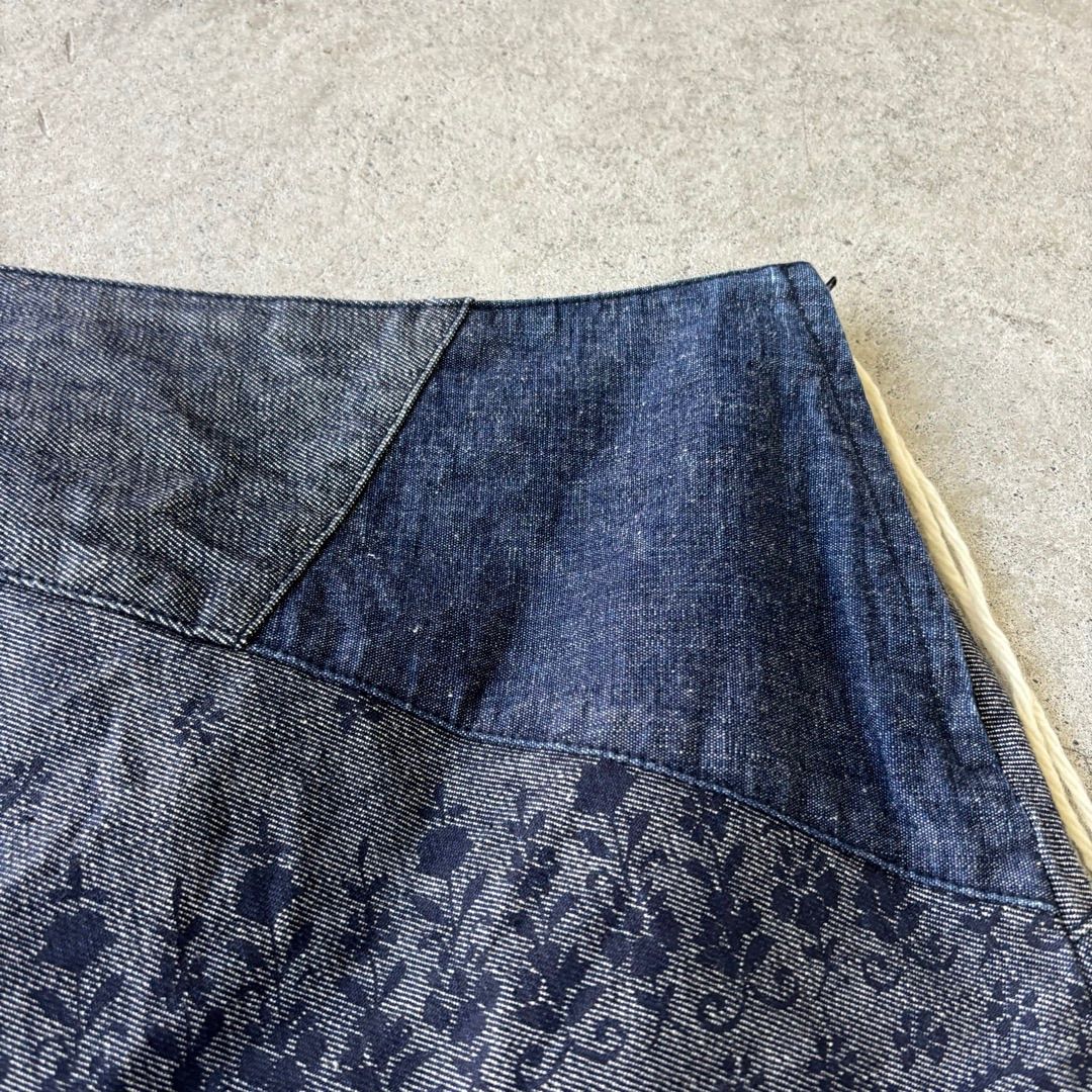 Burberry BLUE LABEL / skirt デニムスカート #a12 バーバリーブルー