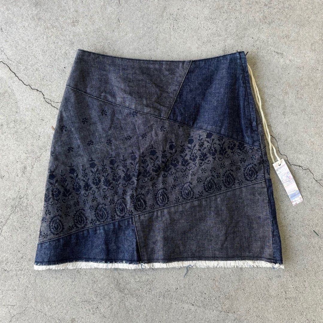 Burberry BLUE LABEL / skirt デニムスカート #a12 バーバリーブルー