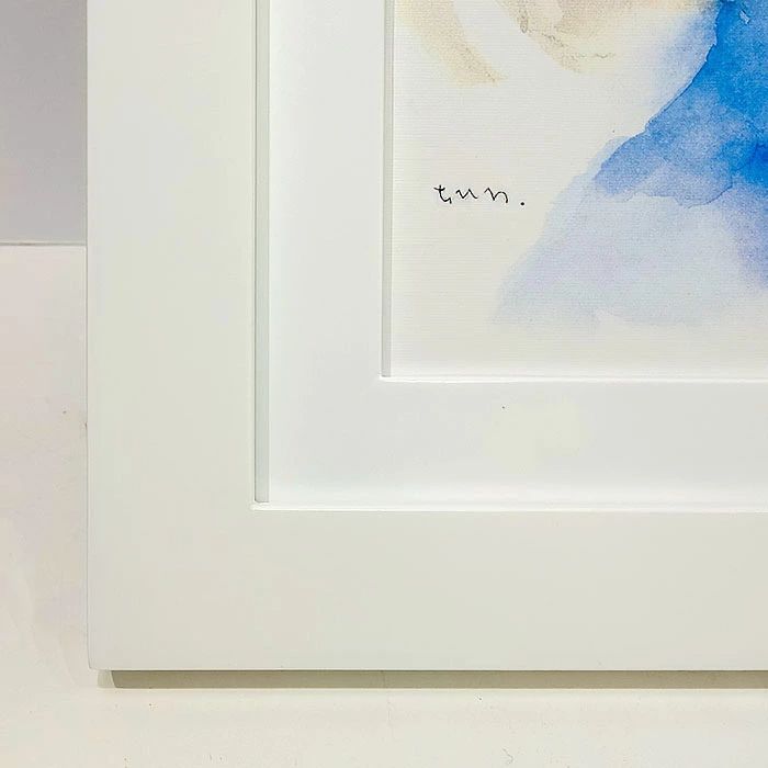 いわさきちひろ 「母の日」 色紙額 額付き 複製画 お母さん 母と子