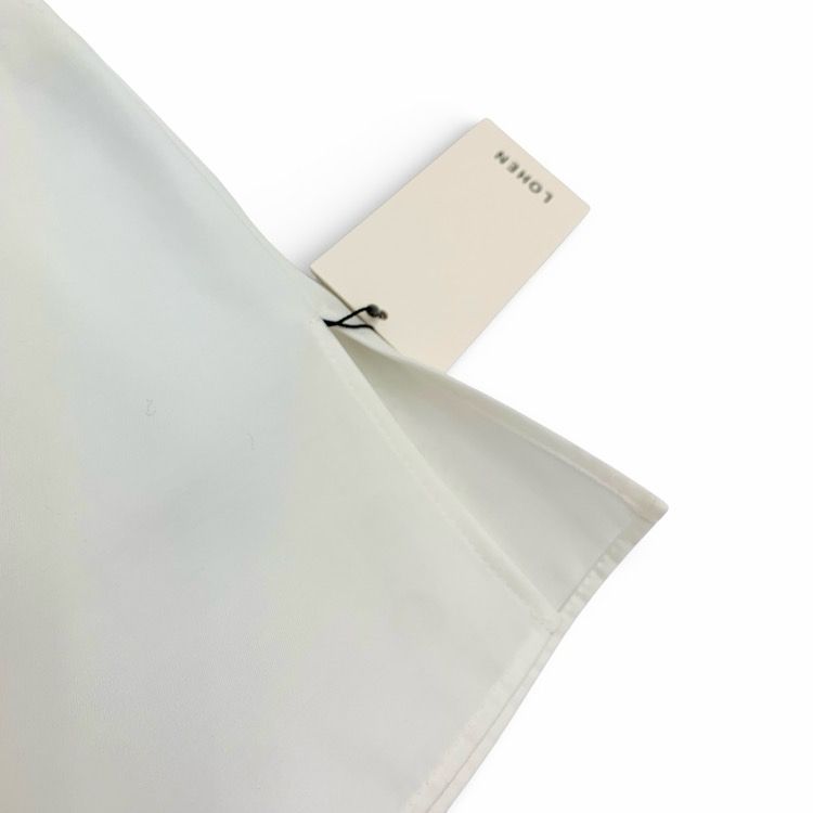 未使用品 LOHEN ローヘン ケープブラウス ホワイト F LH23SS-BL023