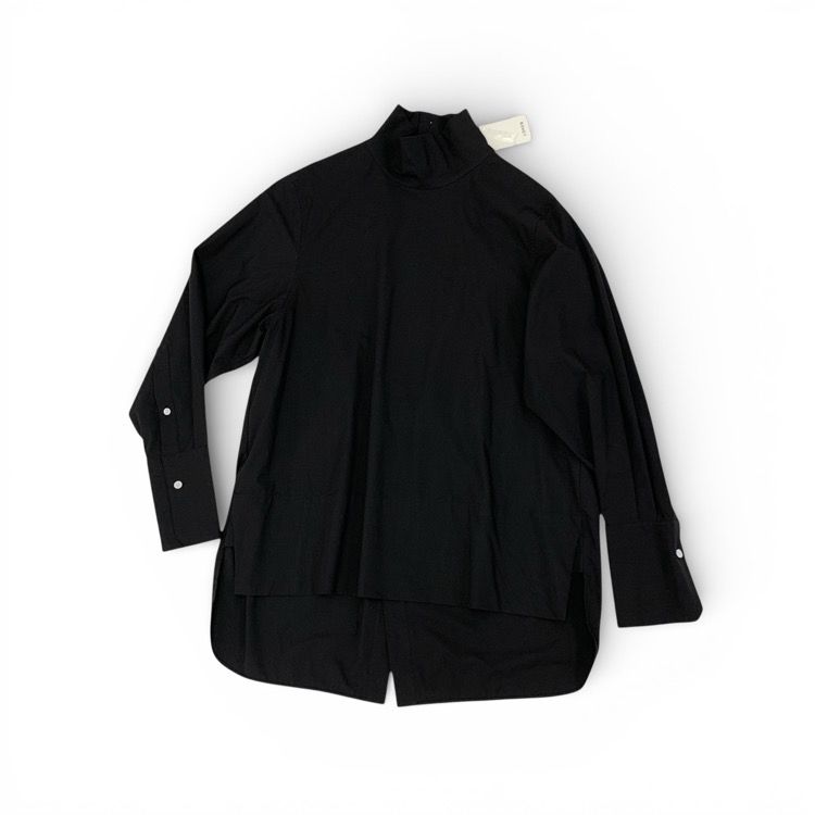 未使用品 LOHEN ローヘン ハイスタンドブラウス ブラック F LH23A