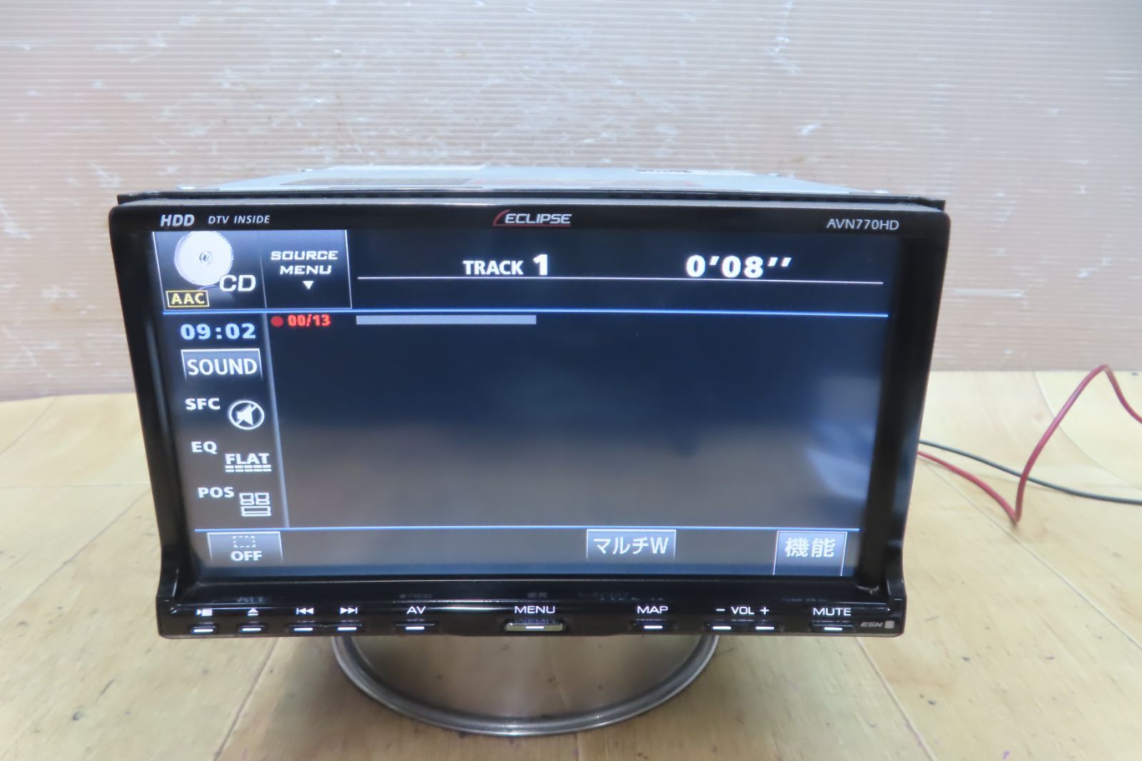イクリプス フルセグHDDナビ AVN770HD 中古