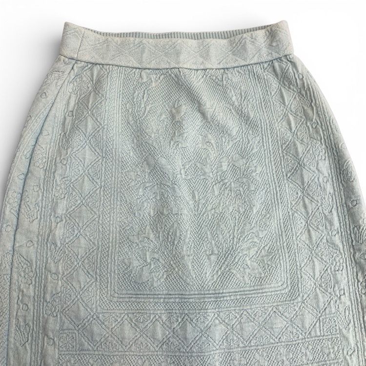 Mame Kurogouchi マメクロゴウチ Floral Pattern Jacquard Washed
