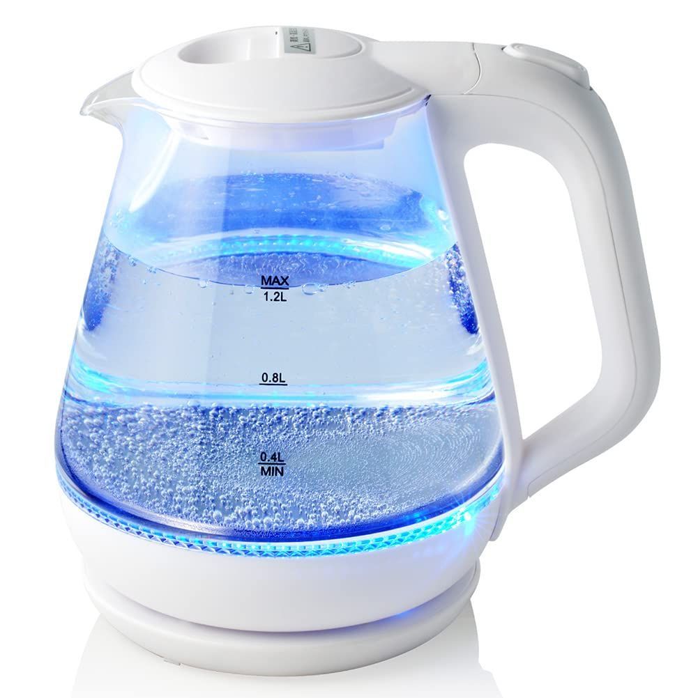 人気商品】【FaFe】ガラスケトル 1.2L ガラス電気ケトル 人気商品】【FaFe】ガラスケトル 1.2L ガラス電気ケトル