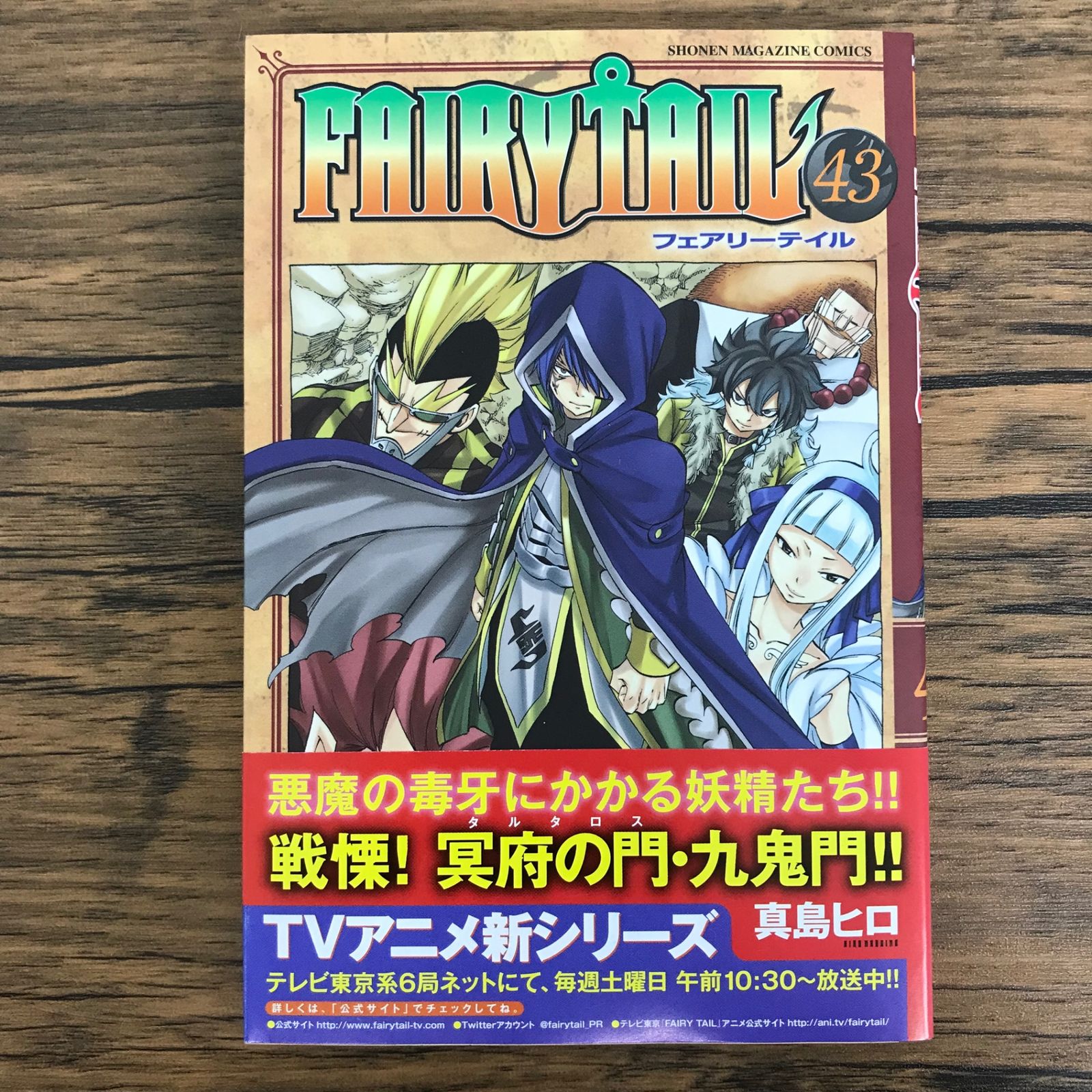 FAILYTAIL フェアリーテイル 43巻/【作者】真島ヒロ/GF-0226013032-YP