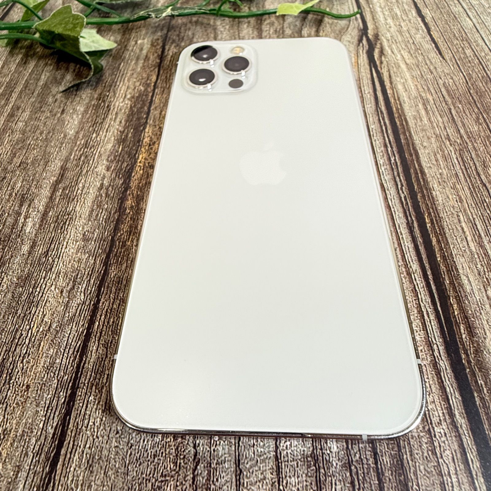 新品バッテリー100%】iPhone 12 Pro 256GB シルバー SIMフリー